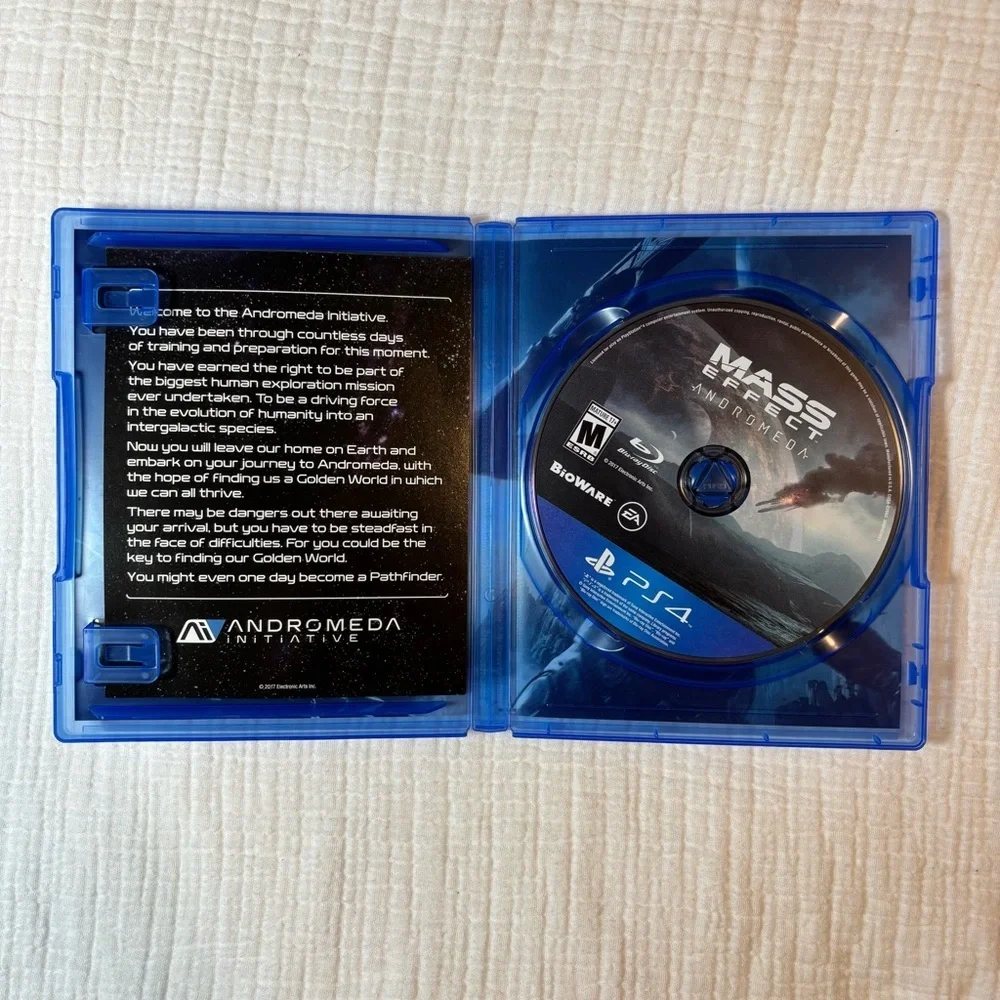 Sony PS4 Mass Effect Andromeda - Blue Case